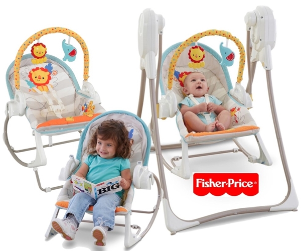 Picture of Fisher Price - Κούνια 3 σε 1 #BFH07