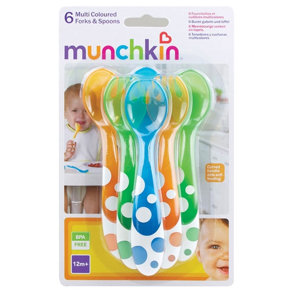 Picture of Munchkin Σετ με 6 πιρούνια & κουτάλια