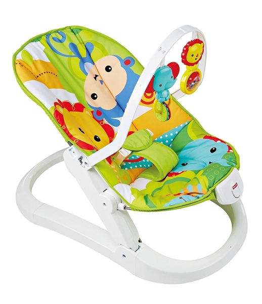 Picture of Fisher Price Καθισματάκι - Ρηλάξ Rainforest Friends Deluxe CMR20
