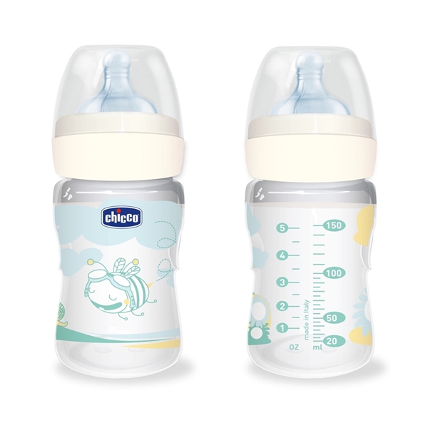 Picture of Chicco Mπιμπερό Well Being 0% BPA 150ml Boy