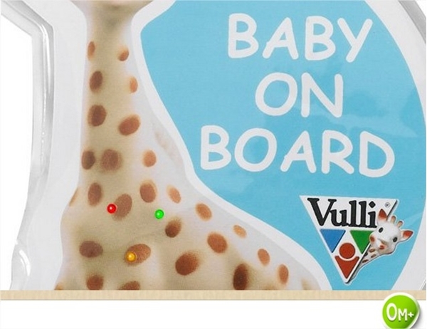 Picture of Sophie the Girafe Baby on Board σήμα με φωτάκια