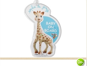 Picture of Sophie the Girafe Baby on Board σήμα με φωτάκια