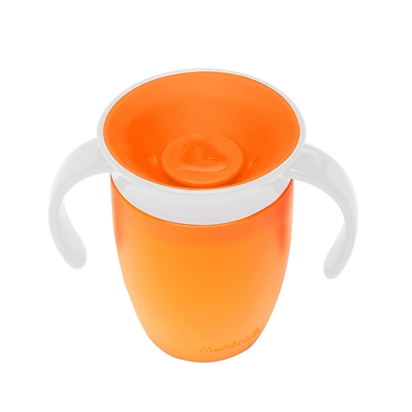 Munchkin Κύπελο Miracle 360° Trainer Cup Orange/White 207ml.