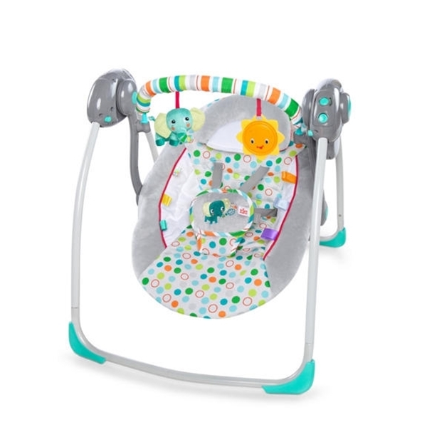 Picture of Bright Starts Κούνια - Ρηλάξ Portable Swing Itsy Bitsy Joungle