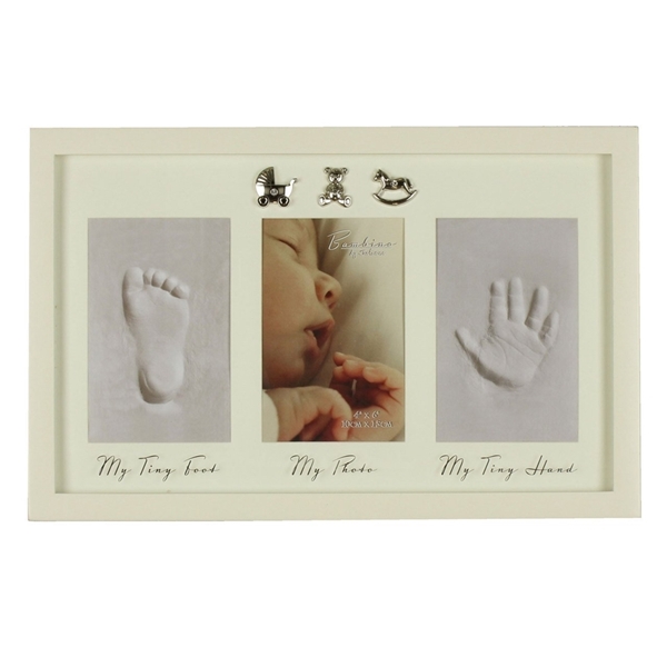 Picture of Bambino Baby Photo, Hand & Foot Cast Frame
