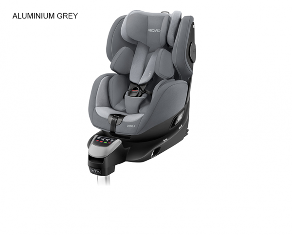 Recaro Παιδικό Κάθισμα Αυτοκινήτου Zero. 1 i-Size, Aluminium Grey