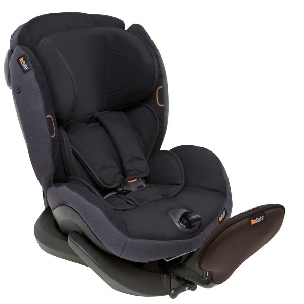 BeSafe Παιδικό Κάθισμα Αυτοκινήτου IZi Plus 0-25kg, Midnight Black Melange