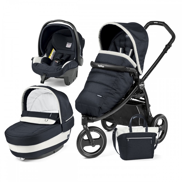Picture of Peg Perego Παιδικό Καρότσι 3 σε 1 Book Scout Pop Up Completo, Luxe Blue