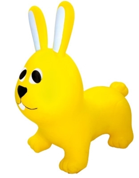 Picture of Gerardo's Toys Φουσκωτό Χοπ Χοπ, Yellow Bunny