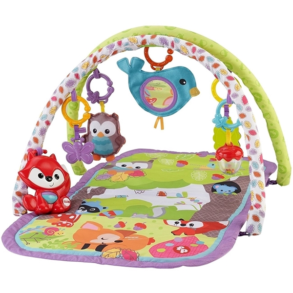 Picture of Fisher Price Παπλωμα-γυμναστηριο 3 σε 1 Ζωάκια του Δάσους