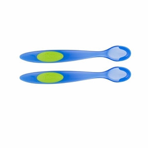 Picture of Dr. Browns Infant Feeding Spoons 4m+ Βρεφικά Κουταλάκια Ταΐσματος, Χρώμα Μπλε 2 τεμ.