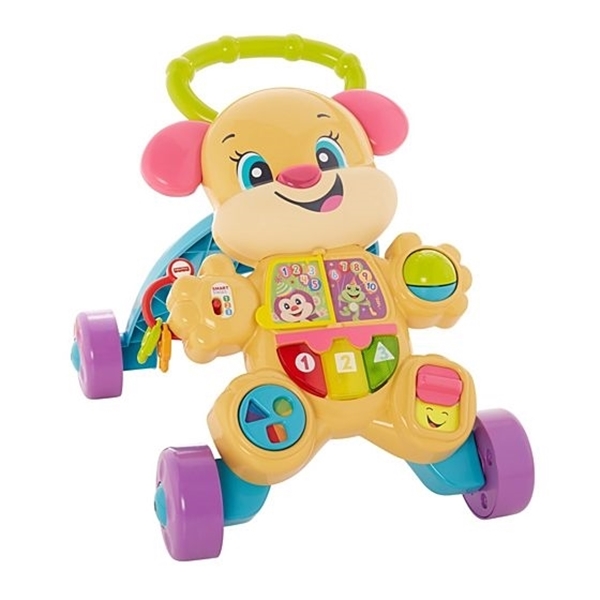 Picture of Fisher Price Laugh & Learn Εκπαιδευτική Στράτα Σκυλάκι Smart Stages Ροζ