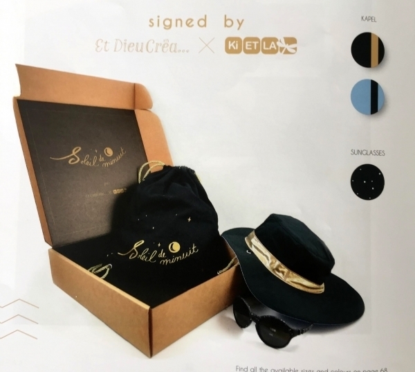 Picture of KiETLA Σετ Καπέλo + Γυαλιά “Soleil de Minuit” 3-6 ετών Limited edition Kit με δώρο μια τσάντα