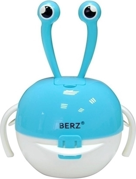 Picture of Berz Βρεφικό Σετ Μπολ Φαγητού 5 σε 1, Blue Crab