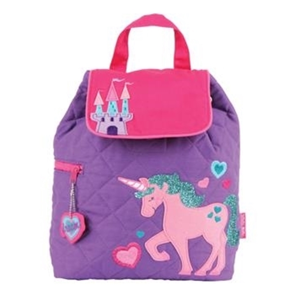 Picture of Παιδικό Σακίδιο Πλάτης Quilted Backpack Unicorn - Stephen Joseph