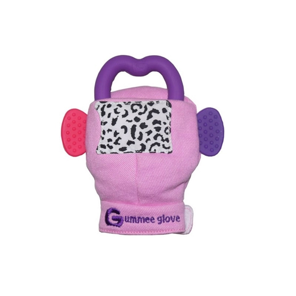 Picture of Gummee Glove Γάντι οδοντοφυίας 3-6M Ροζ