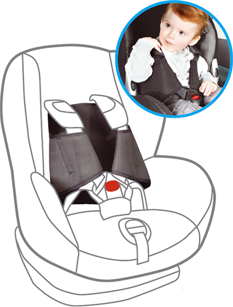 Picture of 5 Point Plus - Γιλέκο Ασφαλείας για να μη Βγάζει τα χεράκια από Κάθισμα Αυτοκινήτου 15-30 Μηνών