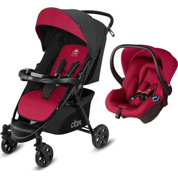 Picture of CBX Πολυκαρότσι Woya Travel System 2 in 1, Red