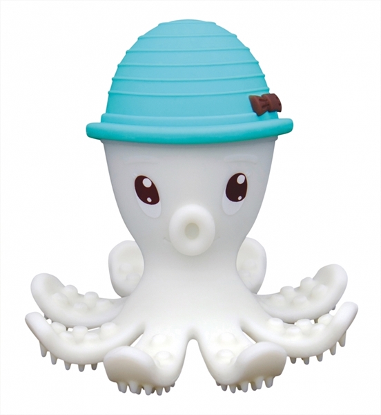 Baby To Love 3D Μασητικό Σιλικόνης Blue Octopus