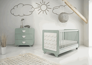 CasaBaby Βρεφικό Σετ Δωματίου Owl - Mint