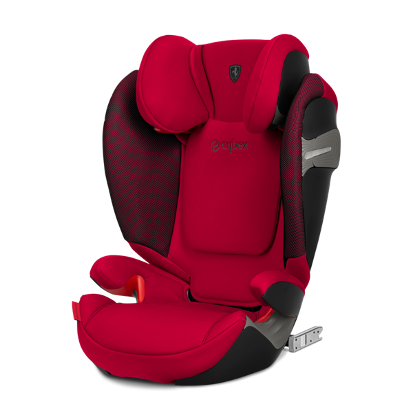 Cybex Παιδικό Κάθισμα Solution S-Fix, 15-36 kg. Scuderia Ferrari in Racing Red