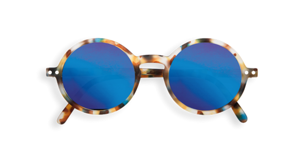 IZIPIZI Γυαλιά Ηλίου Sun Junior, 3 - 10 Ετών #G Blue Tortoise Mirror