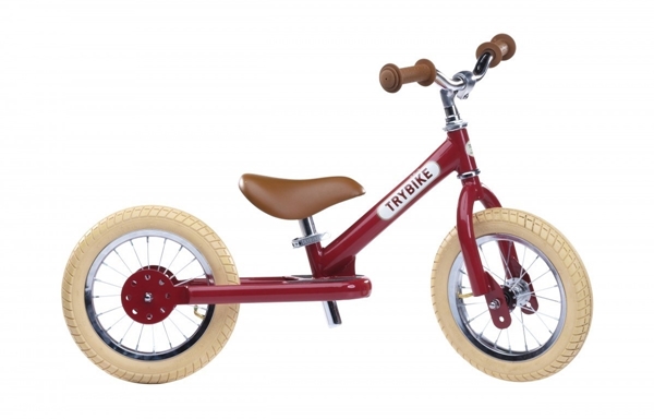 Trybike Ποδήλατο Ισορροπίας Κόκκινο Vintage