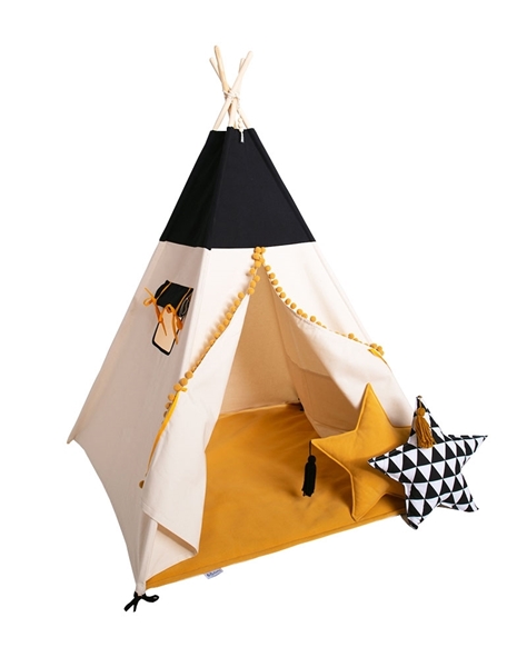 CozyDots Παιδική σκηνή Tepee Tent Honey