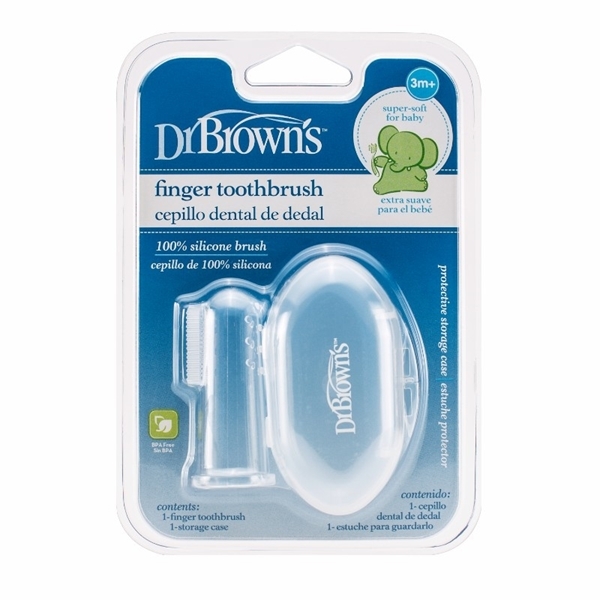 Dr Browns Οδοντόβουρτσα Δάκτυλο Σιλικόνης 