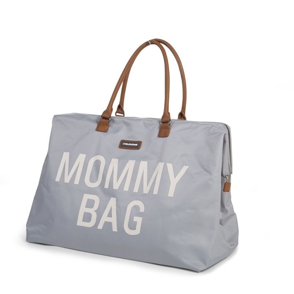 Childhome Τσάντα Αλλαγής Mommy Bag Big Grey Off White 