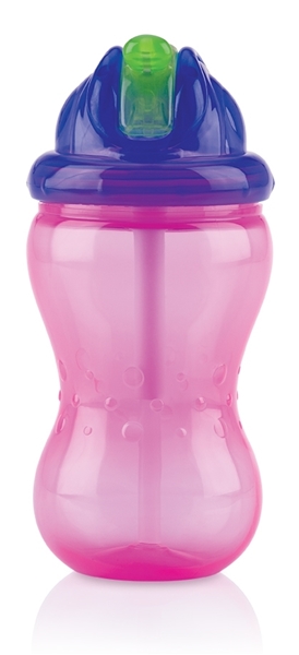 Nuby Flip It & No-Spill It 335 ml Pink