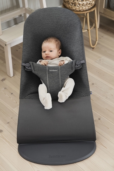 BabyBjorn Ρηλάξ Balance Bliss 3D Jersey, Charcoal Grey