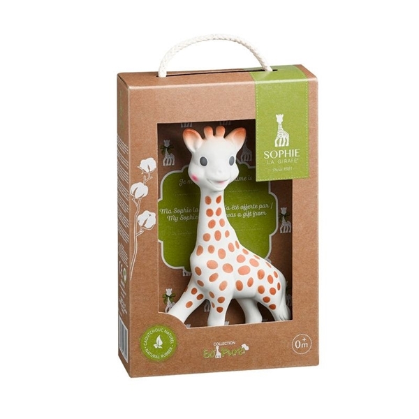 Sophie The Giraffe, So pure, Σόφι η Kαμηλοπάρδαλη σε κουτί δώρου