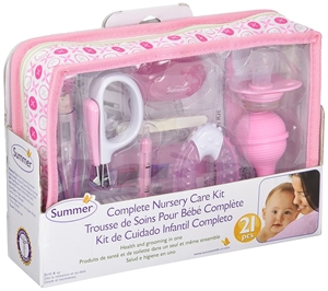 Summer Infant Deluxe Nursery and Bath Kit Pink