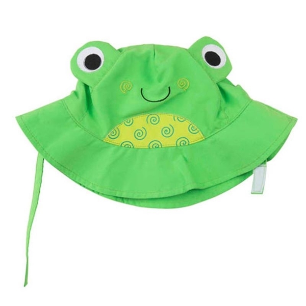 Zoocchini Αντηλιακό Καπέλο UPF50+ Βατραχάκι 