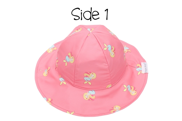  FlapJackKids Αντηλιακό Καπέλο Διπλής Όψης UPF 50+ – Mermaid