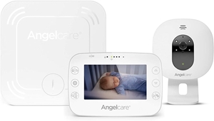 Angelcare Συσκευή Ανίχνευσης Αναπνοής & Ενδοεπικοινωνία  Με Κάμερα AC327