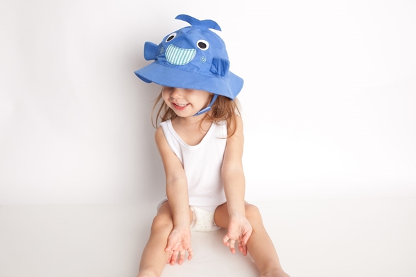 Zoocchini Αντηλιακό Καπέλο UPF50+ Whale 