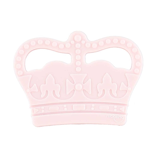 Nibbling Μασητικό Οδοντοφυίας Crown Pink