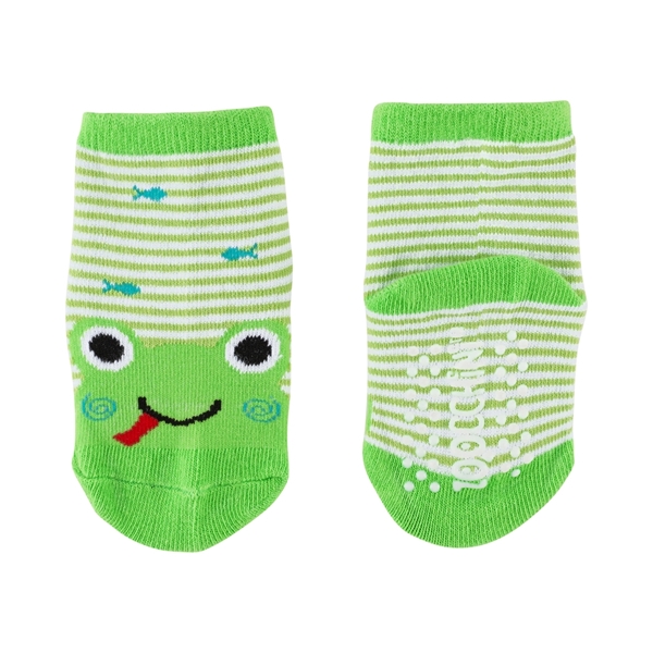 Zoocchini - Grip+Easy Παντελόνι για Μπουσούλιμα & Κάλτσες – Flippy the Frog