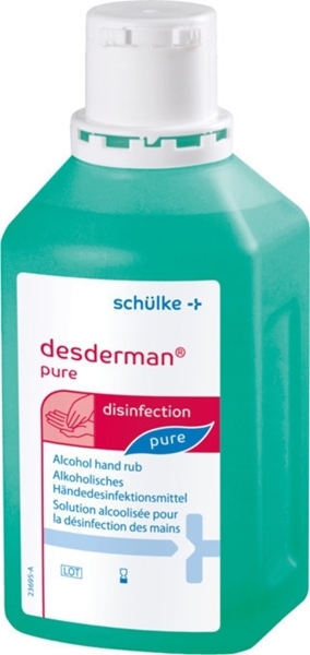 Schulke Desderman Pure - Αντισηπτικό χεριών με αντλία, 500ml