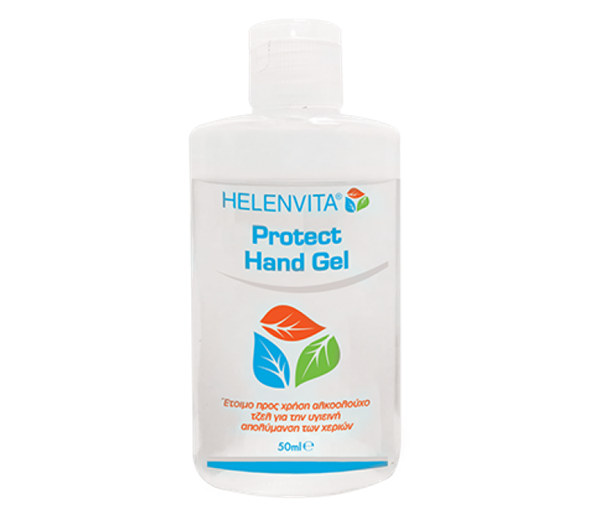 Picture of Helenvita Protect Hand Gel Αλκοολούχο Αντισηπτικό Τζελ, 100ml