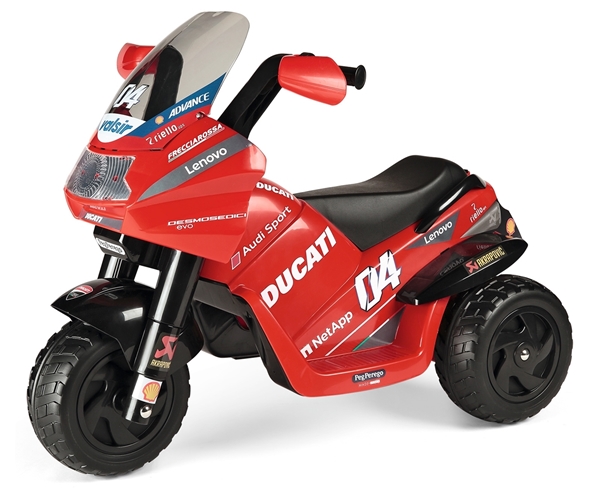 Peg Perego Μπαταριοκίνητη Μηχανή Ducati Desmosedici Evo 6V