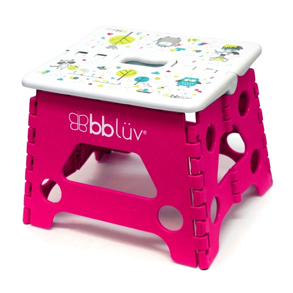 bbluv Step Stool Αναδιπλούμενο Σκαλάκι Pink
