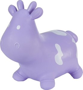 Hoppimals Φουσκωτό Χοπ Χοπ, Αγελάδα Purple