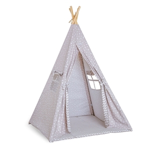 Picture of FunnaBaby Παιδική σκηνή Tepee Taupe