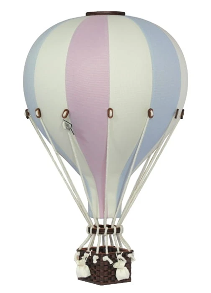 SuperBalloon Διακοσμητικό Αερόστατο Pastel Pink Blue Large