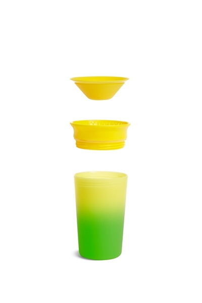 Munchkin Κύπελο Miracle 360° Color Changing Cup Yellow 296ml.