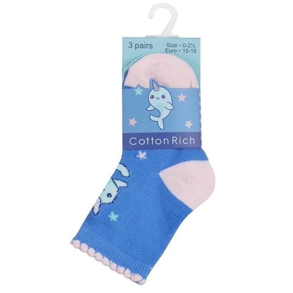 Soft Touch Bebe Σετ 3 Τεμαχίων Κάλτσες Για Κορίτσια, Μονόκερος