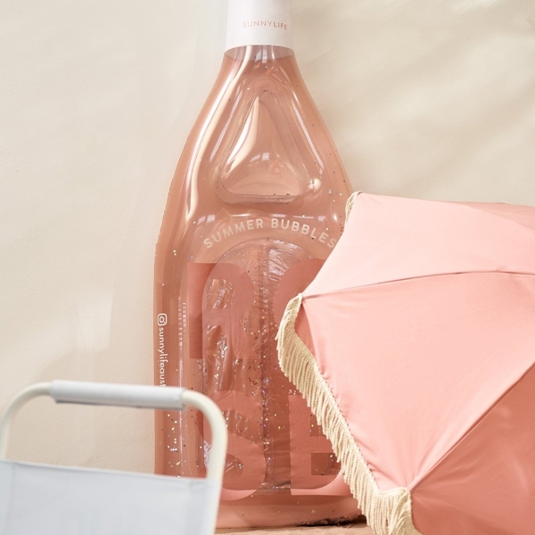 SunnyLife Φουσκωτό Στρώμα Rose Bottle